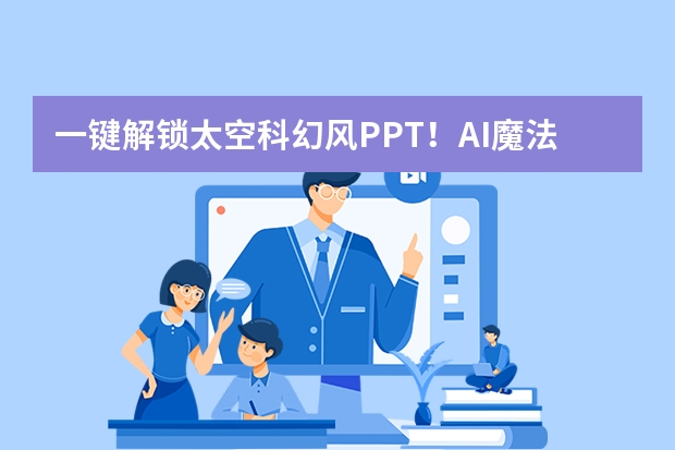 一鍵解鎖太空科幻風(fēng)PPT！AI魔法讓你的演示秒變視覺大片