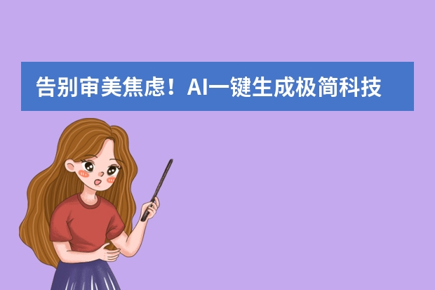 告別審美焦慮！AI一鍵生成極簡科技風(fēng)PPT，連老板都夸高級